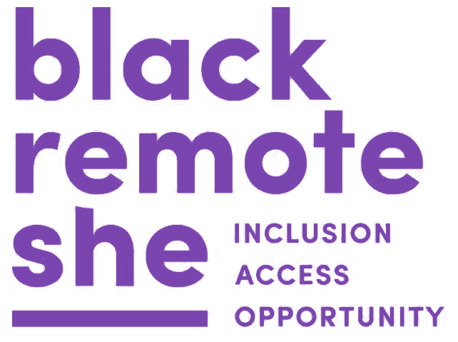 Black Remote She Logo